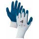 12 paires de gants enduction latex bleue MM014