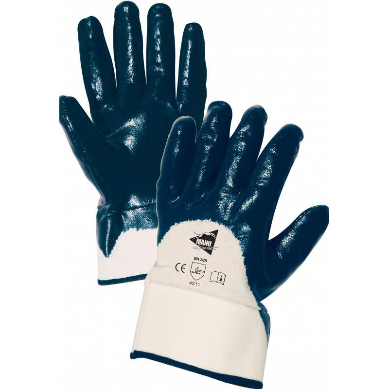 Gants travaux et manutention Pro Cuir 100% cuir pleine fleur résistant