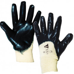 Lot de 12 paires de gants nitrile poignet tricot ML002 TAILLE 9