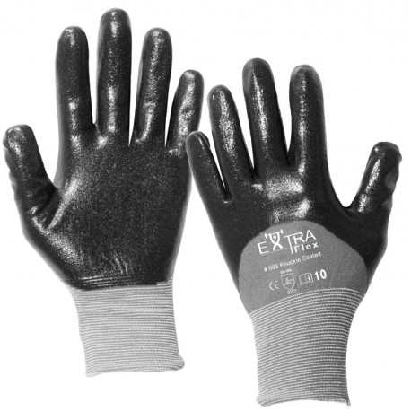 Gants de travail pour manutention moyenne en nitrile - securistock