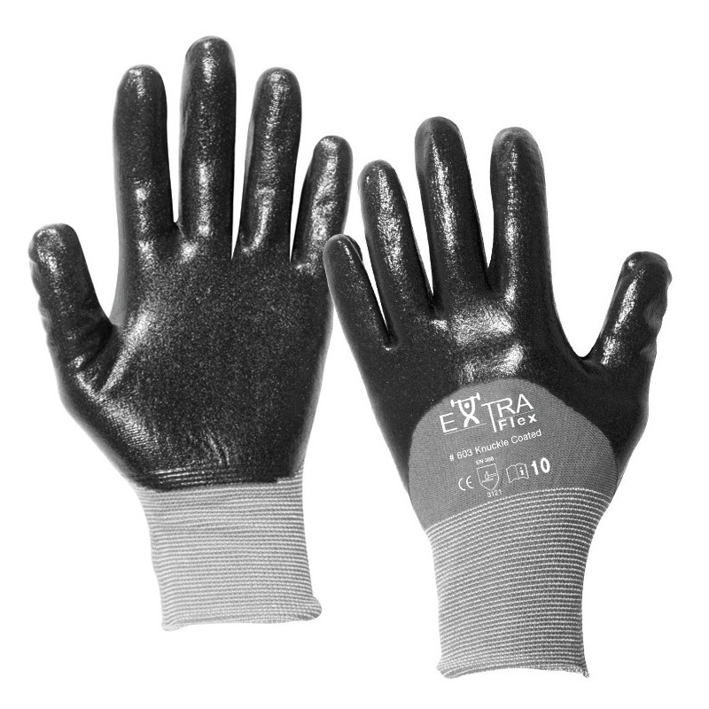 Gants de manutention en cuir taille 10, la paire - Manutention