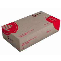 Boite de 100 gants jetables nitrile non poudrés 8300