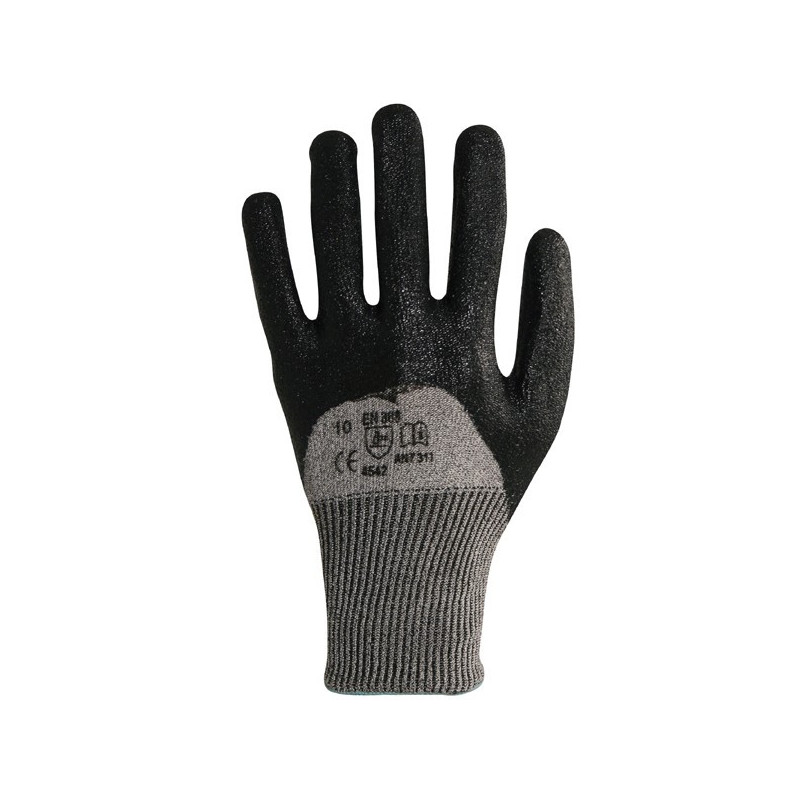 Gants anti-coupure enduction nitrile niveau 5- securistock